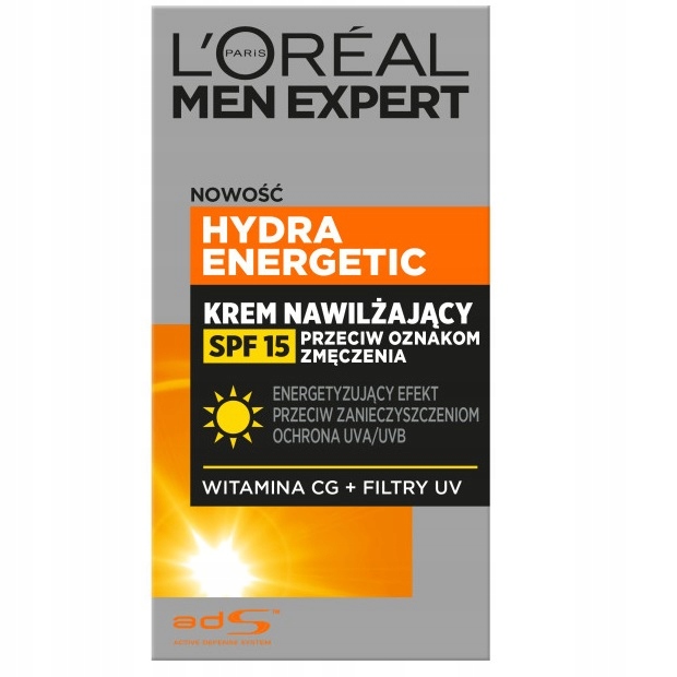 LOREAL Men Expert Hydra Energetic krem nawilżający SPF15 50ml