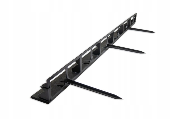 OBRZEŻE OGRODOWE TRAWNIKOWE 7,8cm PALISADA BORDER 78mm 20m + 100 KOTEW