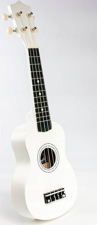 UKULELE SOPRANOWE +POKROWIEC+ KOSTKI+ TABELA