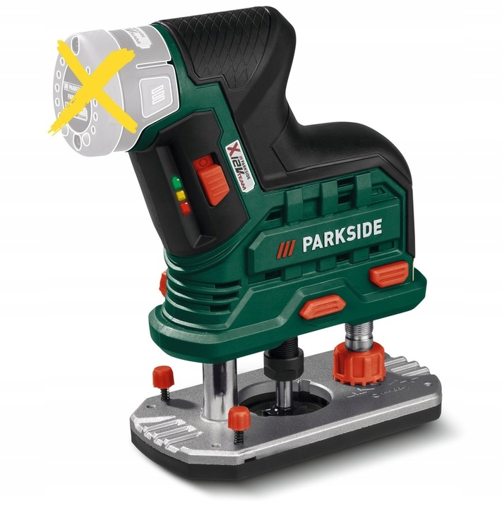 Akumulatorowa frezarka górnowrzecionowa PARKSIDE POFA 12 B3