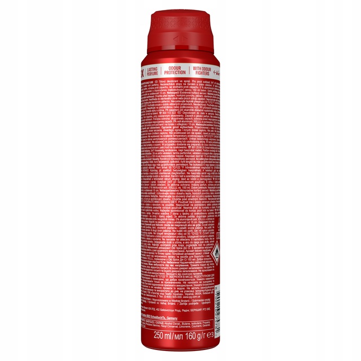 Old Spice Deep Sea, świeżość 24/7, Dezodorant w sprayu dla mężczyzn 250ml