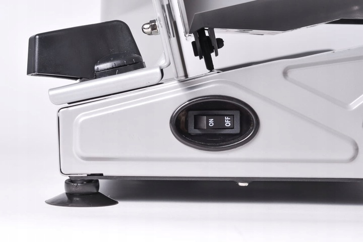 Krajalnica stalowa do chleba wędlin sera 400W DMS AS-400 silver