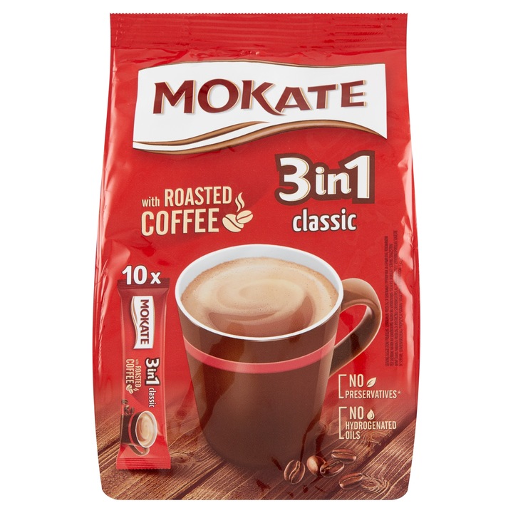 Napój Kawowy 3w1 Classic Mokate Mix Kawowy Instant 10 saszetek