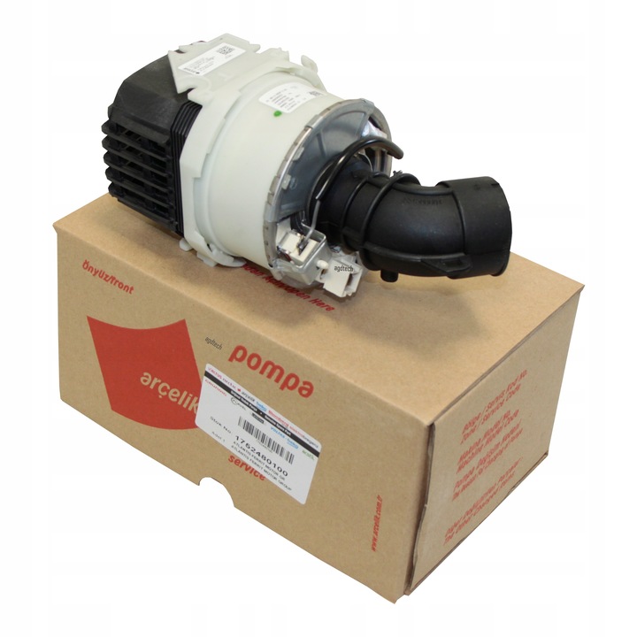 Pompa myjąca z grzałką do zmywarki Beko 1752480100