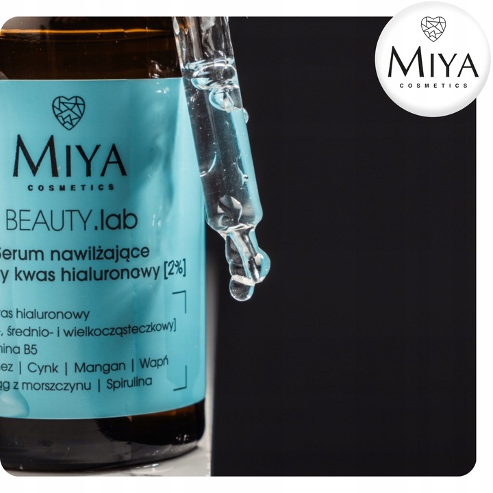 Serum Nawilżające z Potrójnym Kwasem Hialuronowym Rozświetlające [2%] 30 ml