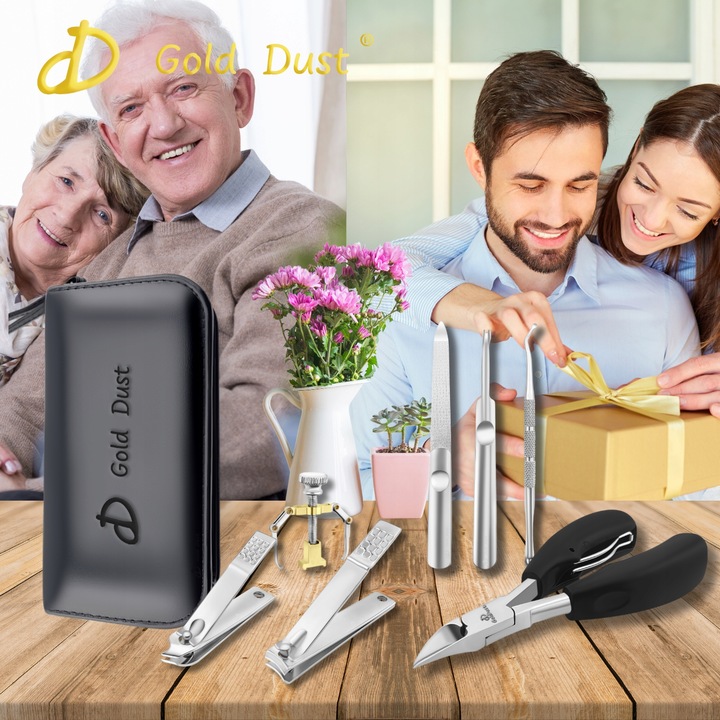 ZESTAW DO MANICURE PAZNOKCI PEDICURE DUŻY AKCESORIA CĄŻKI PRZYBORNIK W