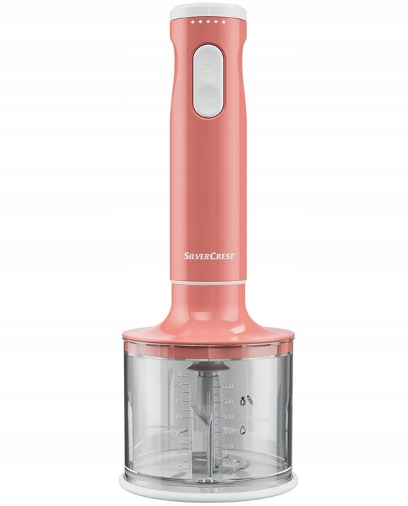 Blender ręczny SilverCrest SSMS 600 E3 RÓŻOWY