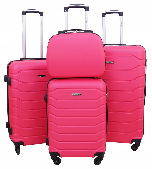 ZESTAW WALIZEK 4w1 WALIZKA PODRÓŻNA NA KÓŁKACH GRAVITT 931