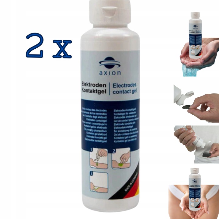 Żel przewodzący do elektrostymulacji mięśni kontaktowy tens ems 2 x