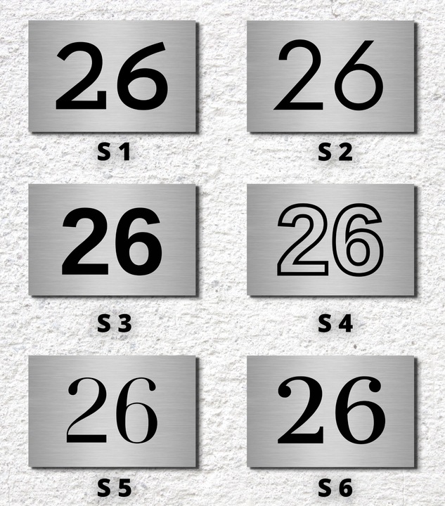 TABLICZKA TABLICA ADRESOWA NUMER DOMU ALUMINIOWA NAZWA NR ULICY ADRES 30X20