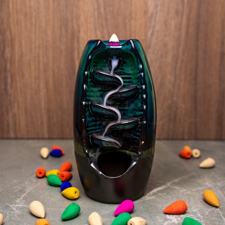 Aromatly Kominek Ceramiczny Zapachowy Kadzidło Wodospad | PREZENT