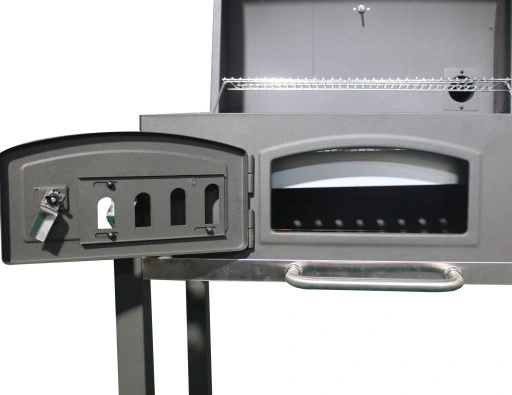 Grill węglowy Angular XXL ruszt żeliwny 70 x 46 cm Activa 11250C
