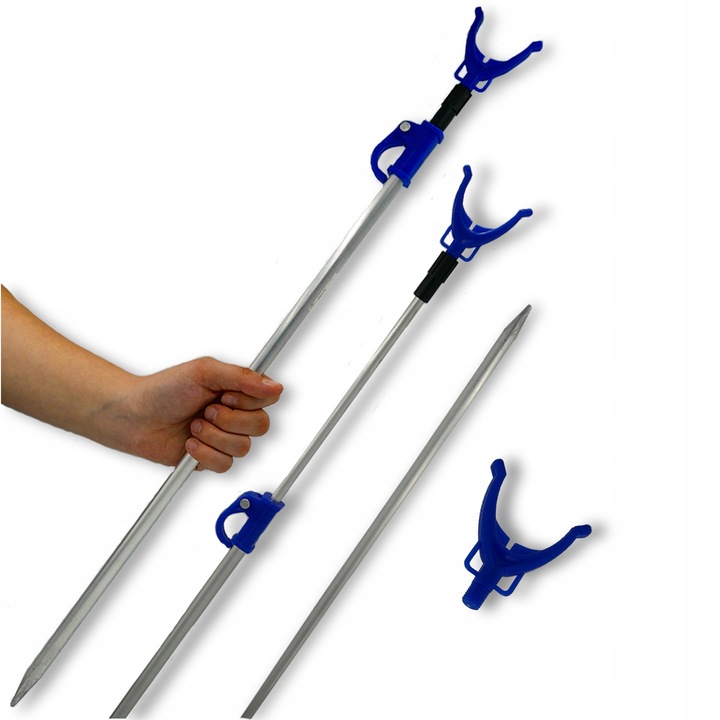 ZESTAW FEEDEROWY METHOD FEEDER WĘDKA KOŁOWROTEK PODPÓRKI PODBIERAK PRZYNĘTA