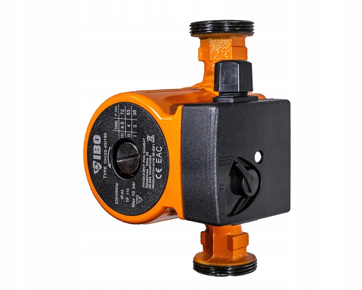 POMPA CYRKULACYJNA 3BIEGOWA 25-40/180 SOLIDNA MOCNA WYDAJNA IBO OHI MAX 72W