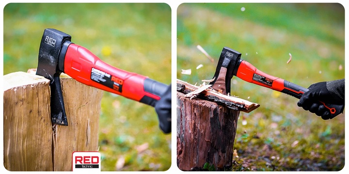 SIEKIERA ROZŁUPUJĄCA ZESTAW SIEKIER TOPOREK CIESIELSKA DO ŁUPANIA 3