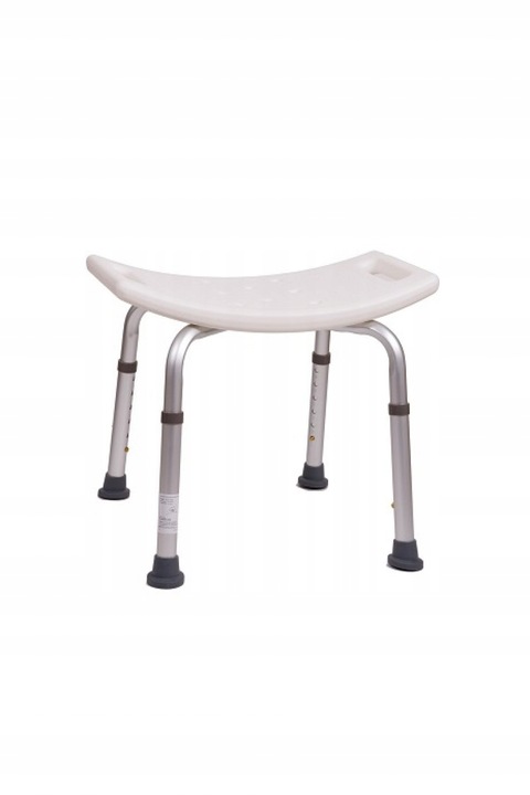 TABORET POD PRYSZNIC KRZESŁO PRYSZNICOWE STOŁEK ALUMNIOWY DLA SENIORA