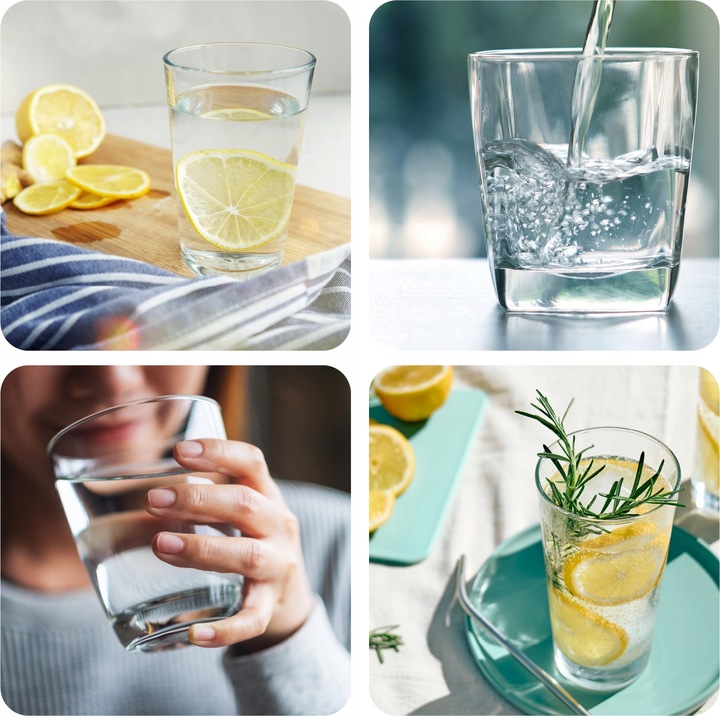 DZBANEK FILTRUJĄCY SZKLANY ETIUDA BIAŁY + WKŁAD PURE+ AQUALOGIS 2.9L