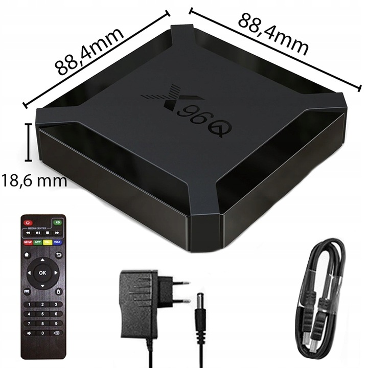SMART TV BOX X96Q ANDROID 16 GB GENBOX 4K