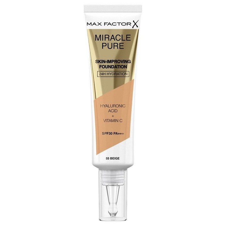 MAX FACTOR Miracle Pure Podkład do twarzy SPF30 30 ml - 55 Beige