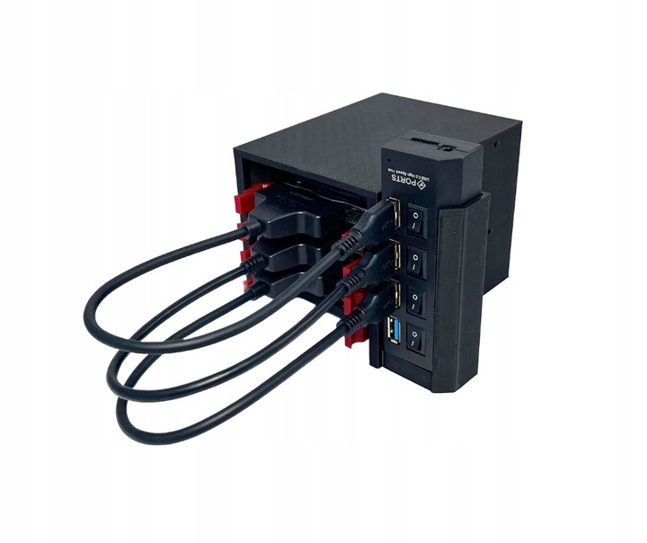 Obudowa serwera NAS Raspberry Pi chia