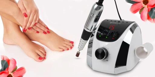 FREZARKA DO PAZNOKCI PROFESJONALNA MOCNA 68W FREZY