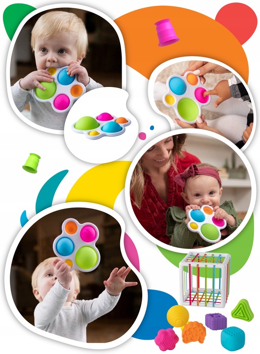 Bąbelki Dimpl Fat Brain Toy