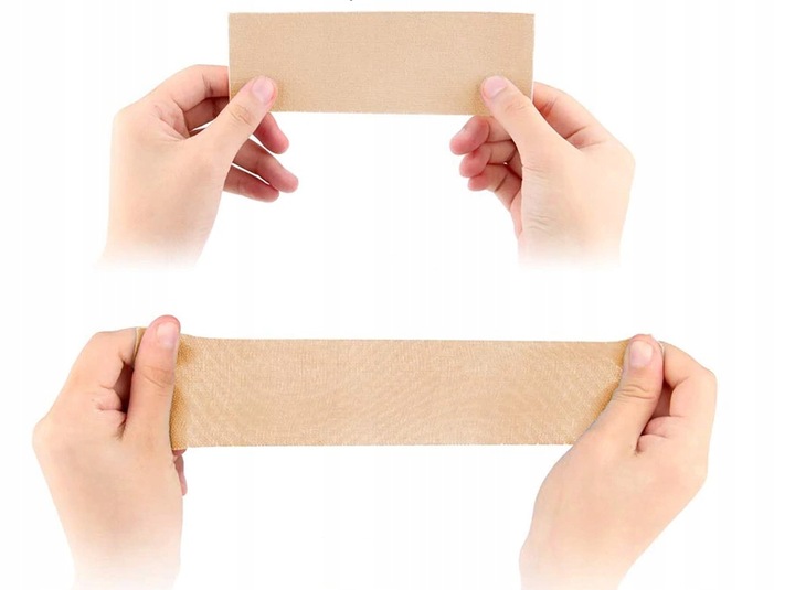 Taśma do biustu Biustonosz samonośny Naklejki na sutki PUSH UP Tape 7,5cm