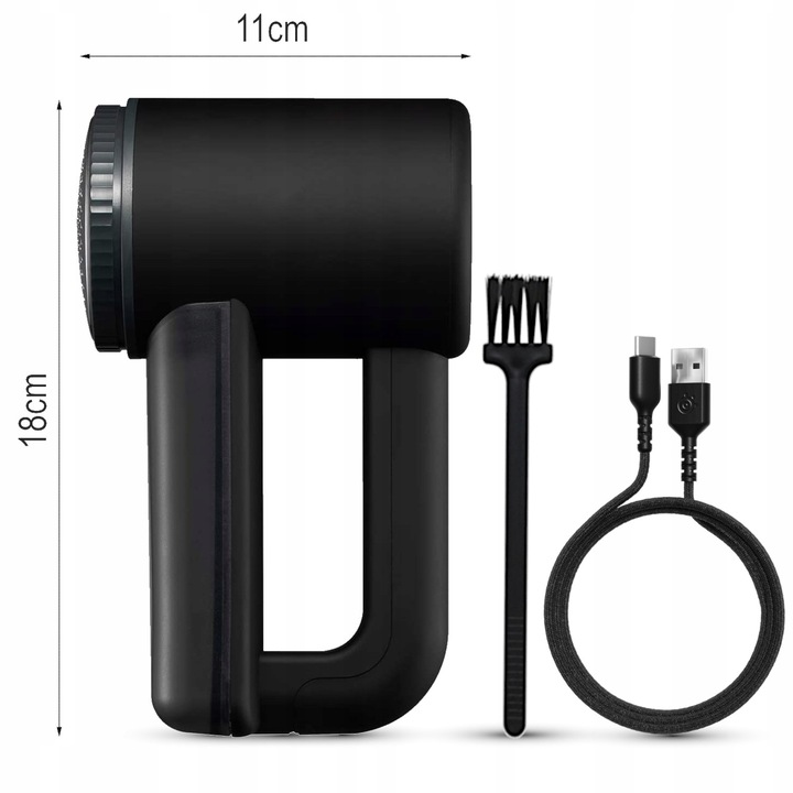 GOLARKA DO UBRAŃ MOCNA DUŻA 3 OSTRZA +LED +SUPER 3-SPEED TAPICERKI