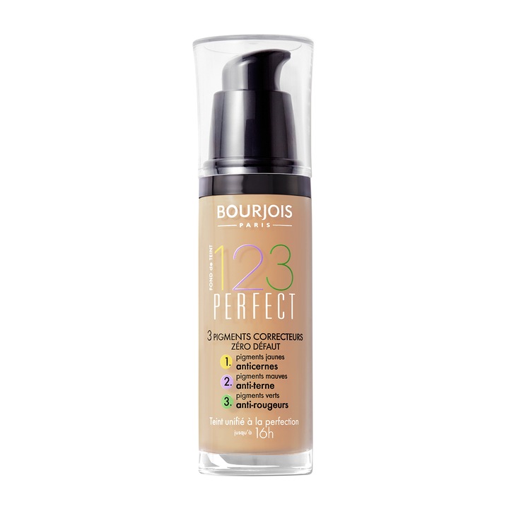 Bourjois 123 Perfect Podkład kryjący 30 ml - 53 Light Beige