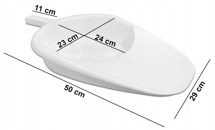 Basen sanitarny dla niepełnosprawnych seniorów chorego podsuwacz 2000