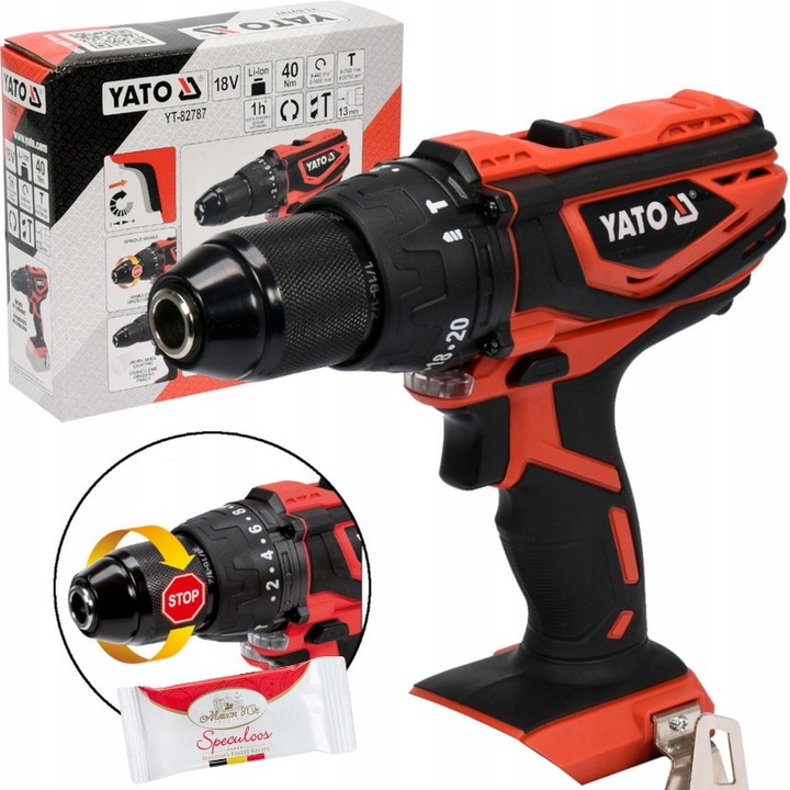 YATO WIERTARKO WKRĘTARKA UDAROWA 18 V YT-82787