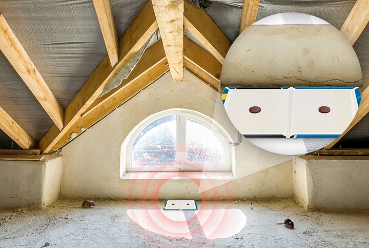 PUŁAPKA LEPOWA LEP MYSZOŁAPKA NA MYSZY SZCZURY I GRYZONIE NO PEST Z