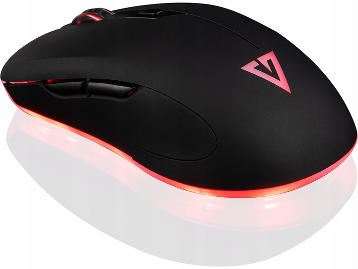 BEZKLIKOWA I CICHA MYSZKA GAMINGOWA USB RGB MODECOM VOLCANO ASSASSIN SILENT