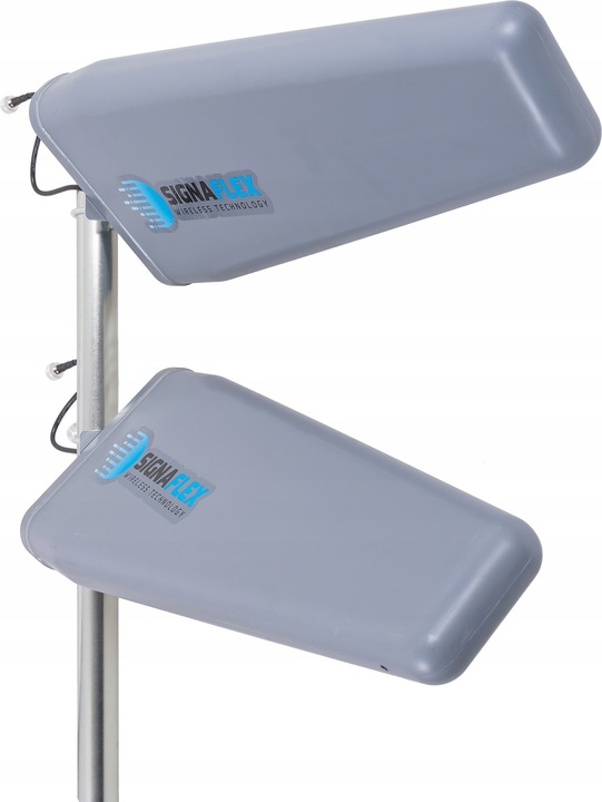 ANTENA DUAL DO ROUTERA WZMACNIACZA TELEFONU INTERNETU GSM LTE 3G 4G 2x10m