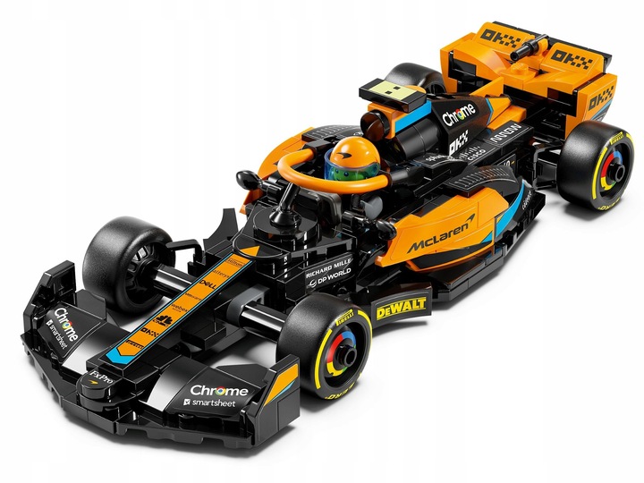 LEGO Speed Champions Samochód wyścigowy McLaren Formula 1 wersja 2023 76919