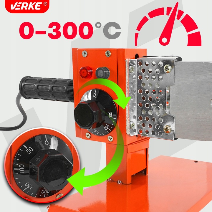 ZGRZEWARKA POLIFUZYJNA DO ZGRZEWANIA RUR PP PCV 800W MOCNA + MATRYCE ZESTAW