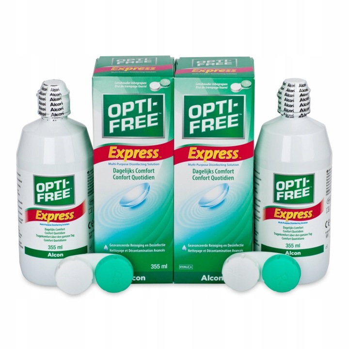 Płyn do soczewek Alcon OPTI-FREE EXPRESS 2 x355ml