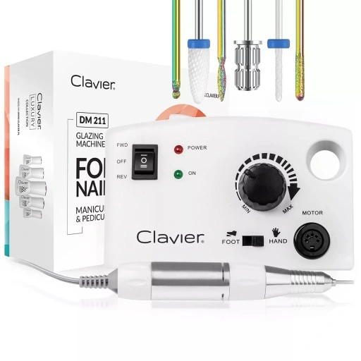 40W FREZARKA PROFESJONALNA DO MANICURE + FREZY