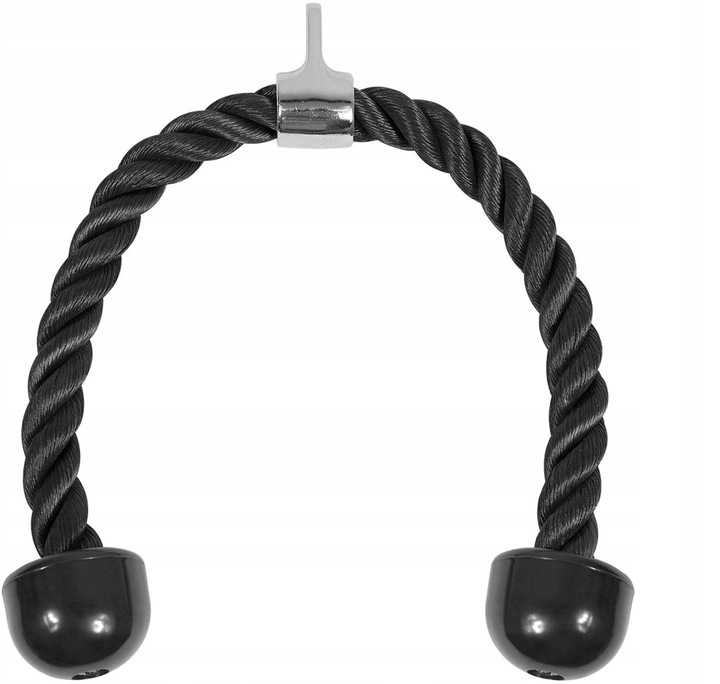 WYCIĄG GÓRNY I DOLNY ZESTAW DO 100KG UCHWYT TRICEPS DO TRENINGU SIŁOWEGO