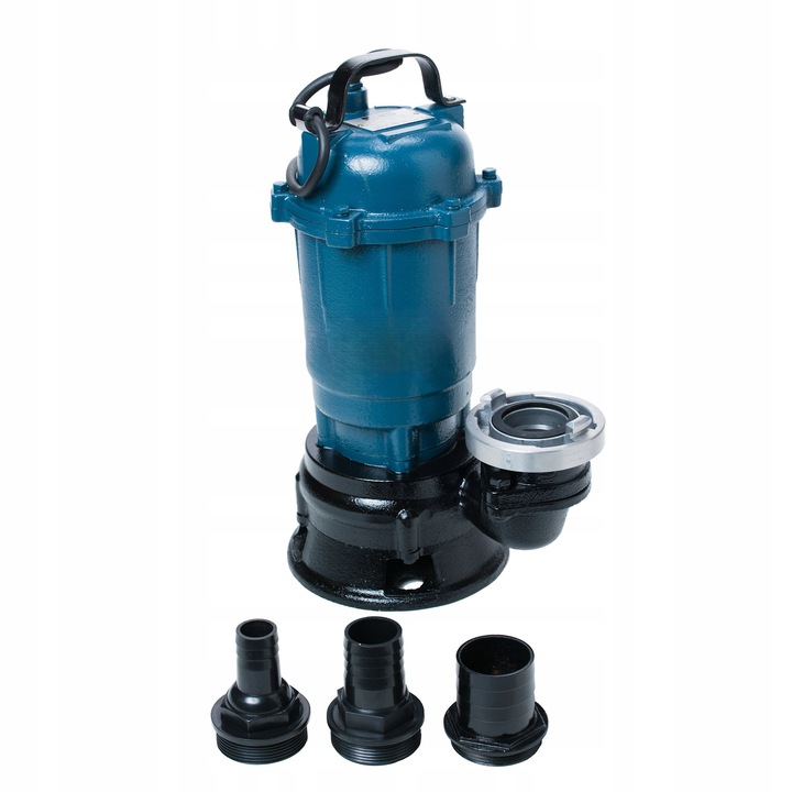 POMPA DO WODY BRUDNEJ SZAMBA Z ROZDRABNIACZEM FAST FIX + KOŃCÓWKI