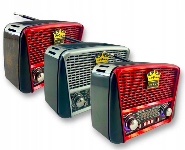 RADIO RETRO PRZAENOŚNE KUCHENNE SOLAR BLUETOOTH AKUMULATOR USB