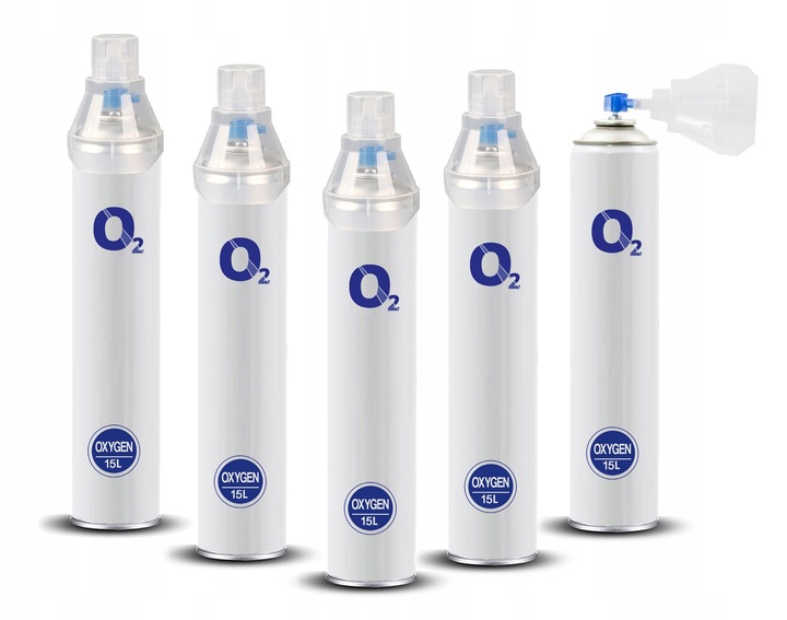 TLEN INHALACYJNY W PUSZCE 99% 15 L 5 SZTUK + MASKA MEDYCZNY OXYMED 24