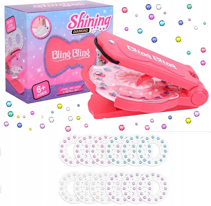 Zestaw Do Robienia Bizuterii Maszynka Do Tworzenia Biżuterii Ozdob Na Wlosy