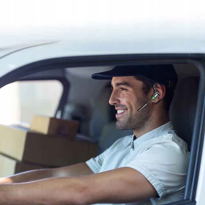SŁUCHAWKA BLUETOOTH DLA KIEROWCY DO TELEFONU ROZMÓW BEZPRZEWODOWA ZESTAW