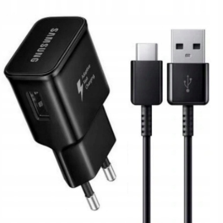 ORYGINALNA SZYBKA ŁADOWARKA SAMSUNG USB - USB C FAST CHARGE TYP C + KABEL