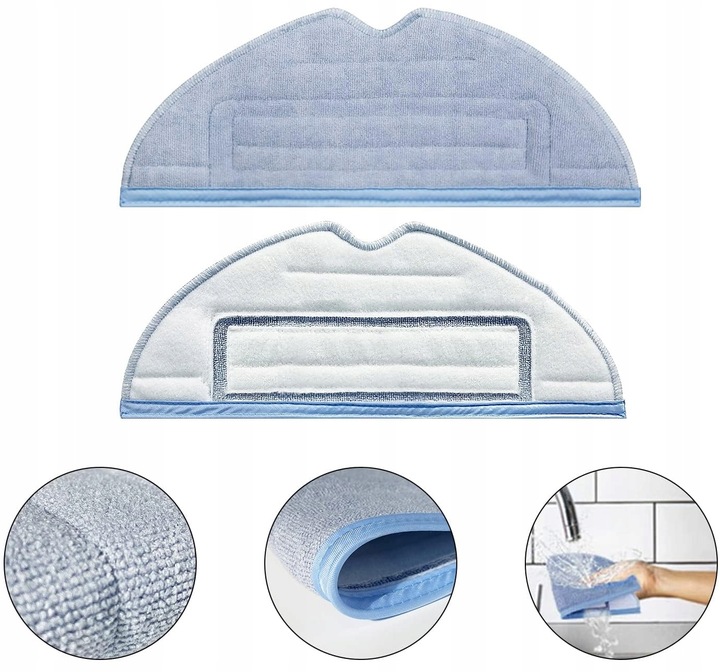 ZESTAW FILTRY SZCZOTKI MOP DO XIAOMI ROBOROCK S7 T7 T7S S70 S75 Plus Max +