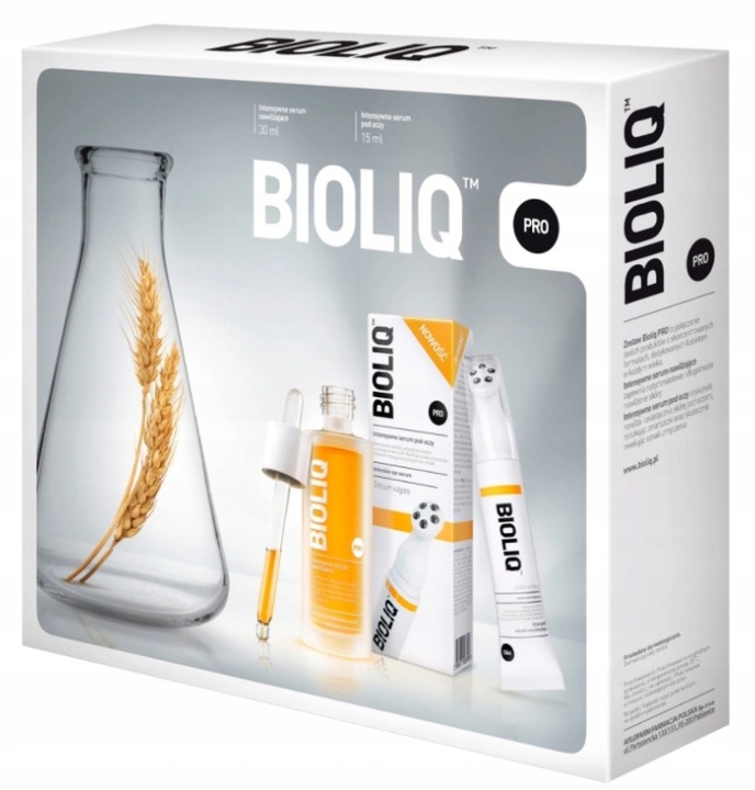 BIOLIQ PRO serum pod oczy 15 ml + Intensywne serum nawilżające 30ml