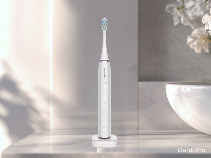 Szczoteczka Soniczna Do Zębów - Zestaw Etui 6 końcówek Indukcja