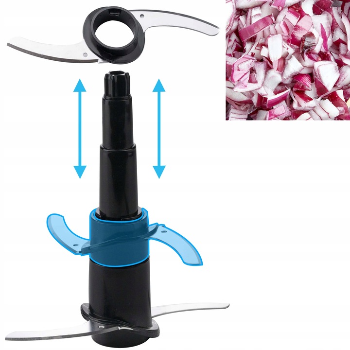 DUŻA 2,5L Szatkownica do Blender ręczny Yoer HB01S