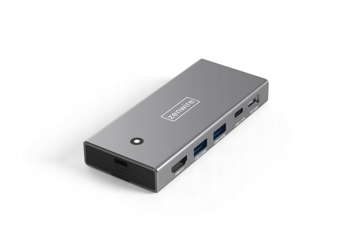 HUB Obudowa Kieszeń dysk SSD M2 NVME PCIe SATA USB-C 3.2 HDMI Adapter M.2